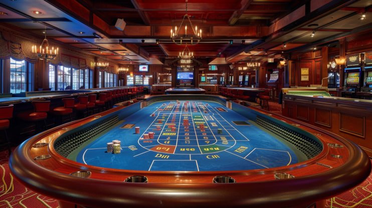 Auto Roulette wheel interface on boomslot with betting layout and countdown timer