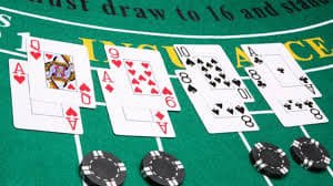 boomslot Medusa II live dealer interface showing real croupier and card layout